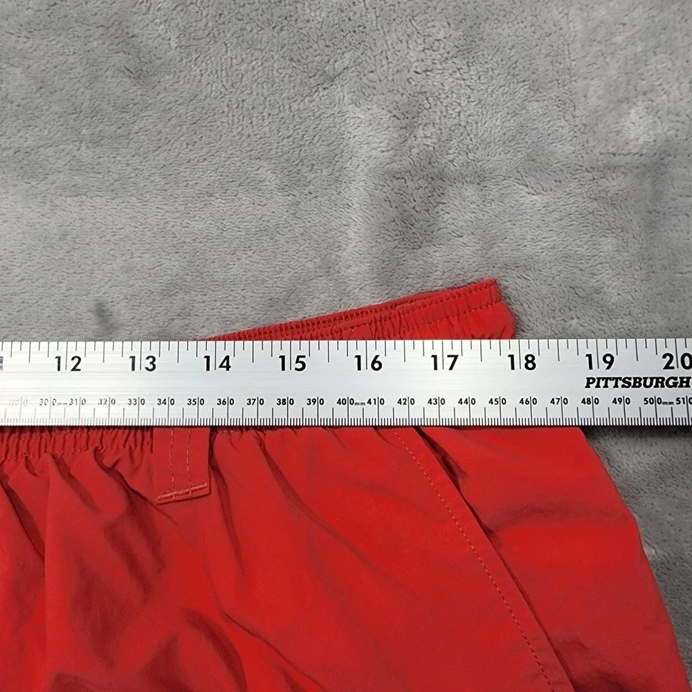 Columbia PFG Swim Trunks Mens 2XL Red‎ Omni-Shade Lined Fishing Shorts Quick Dry